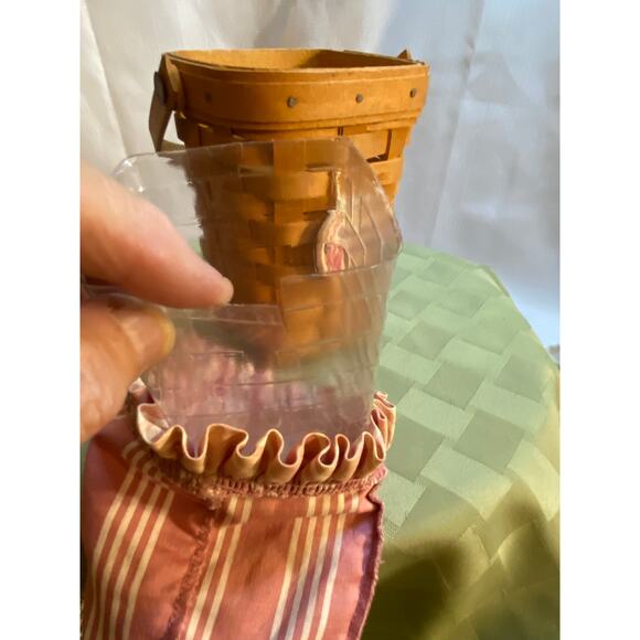 Longaberger Basket American Cancer Society 1998 Signed And Numbered Basket - Picture 13 of 16